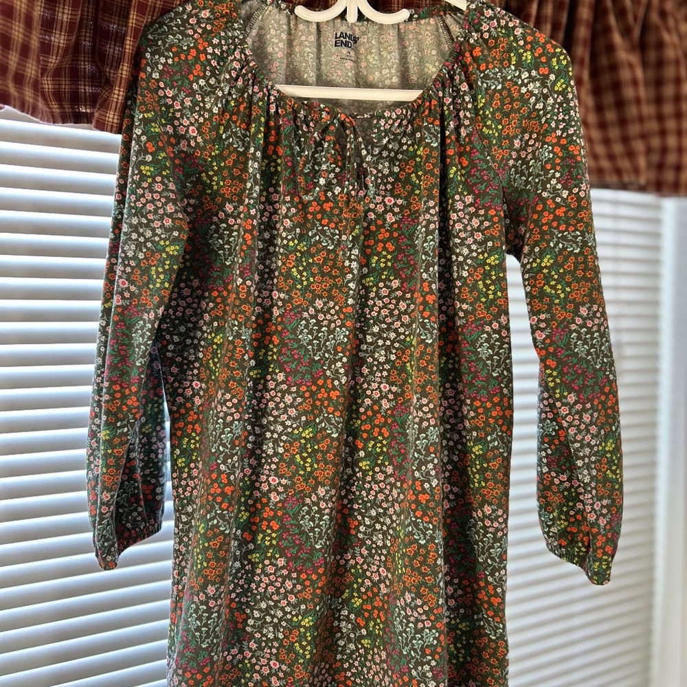 Lands End Peasant Top